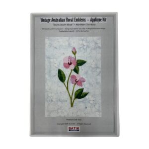 Sturt Desert Rose - Australian Floral Emblems Applique Kits