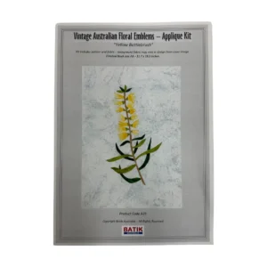 Yellow Bottlebrush - Australian Floral Emblems Applique Kits